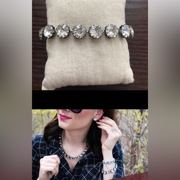 Stella & Dot Vintage Crystal Bracelet - Picture 3 of 3